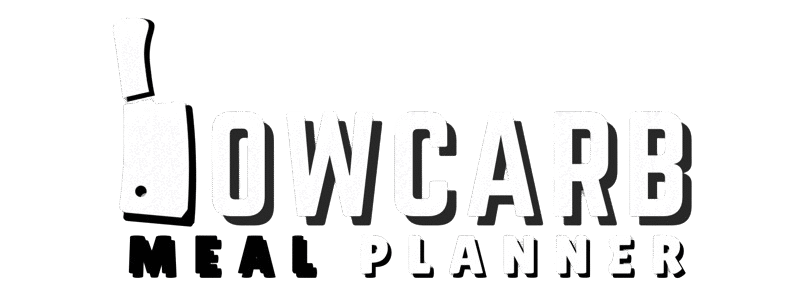 low carb meal planner blog