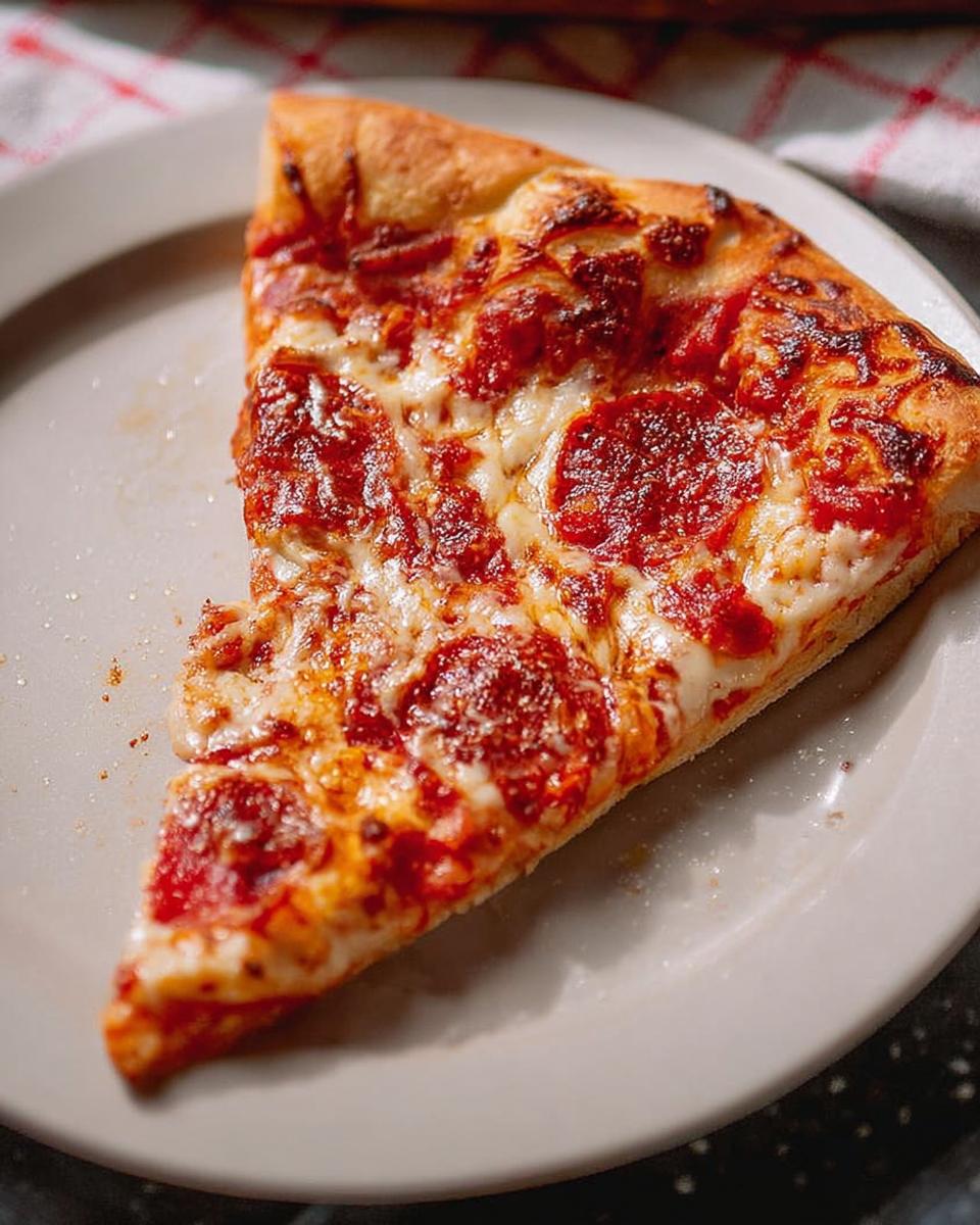 A delicious slice of pepperoni pizza, perfect for Pizza Night Recipes Meal Prep.