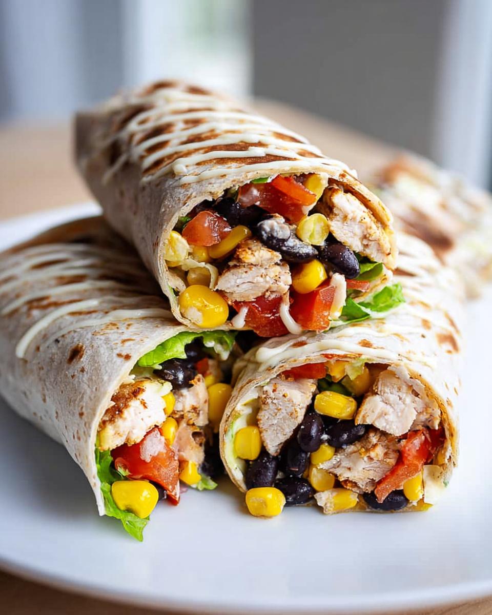 Southwest Chicken Wraps: Easy & Healthy Lunch Recipes - Other 1