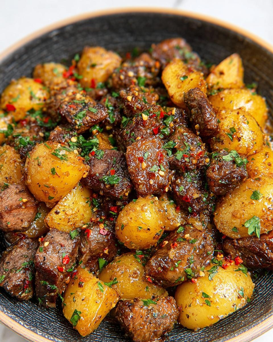 The best Garlic Steak Bites and Potatoes Recipe - Other 3
